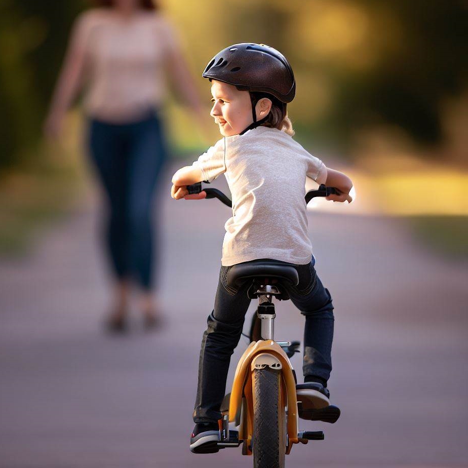 Dziecko na rowerze - przed czy za rodzicem?
